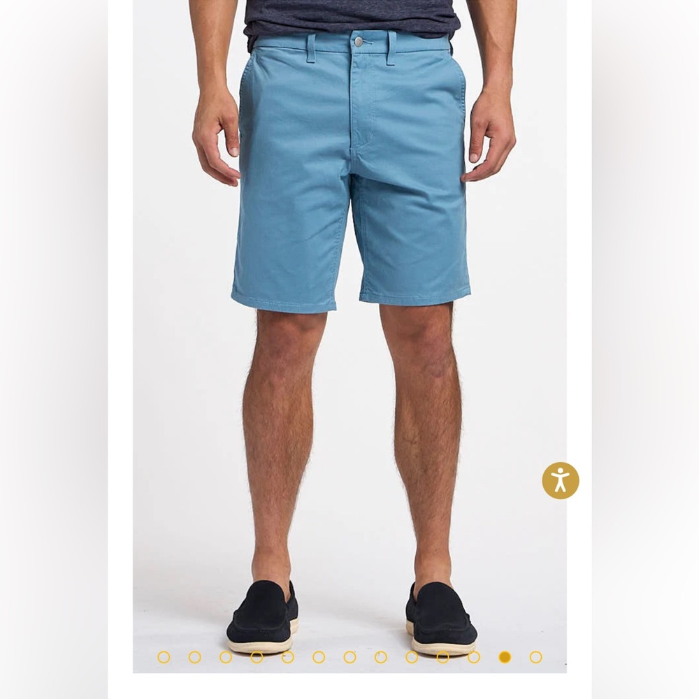 NWT JOE’S Jeans  The Trouser Short in Provincial Blue. Sz 38